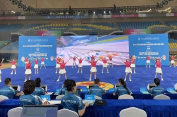 活力满满！24名碧职学子燃爆全运会健身气功决赛开幕式！2025年10月18日